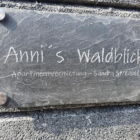 Anni's Waldblick Lägenhet Burgstadt Exteriör bild